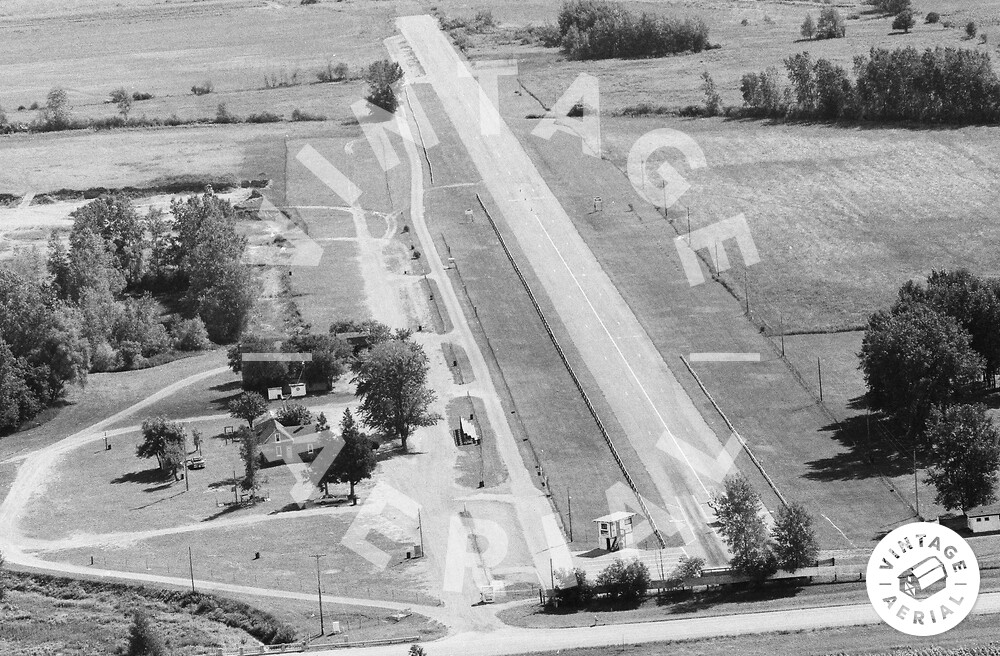 Ubly Dragway - Aerial Photo (newer photo)